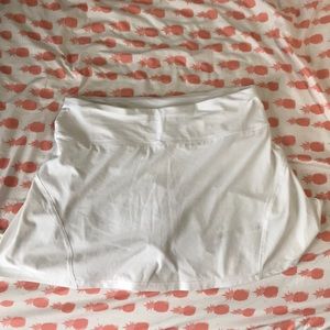 Lulu Lemon White Skirt